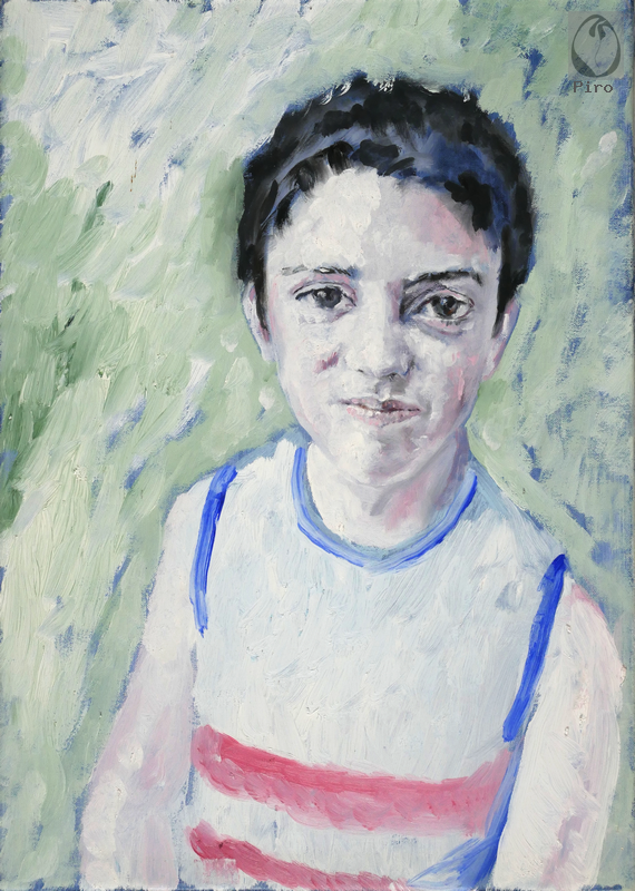 oil on canvas - olio su tela di Piro